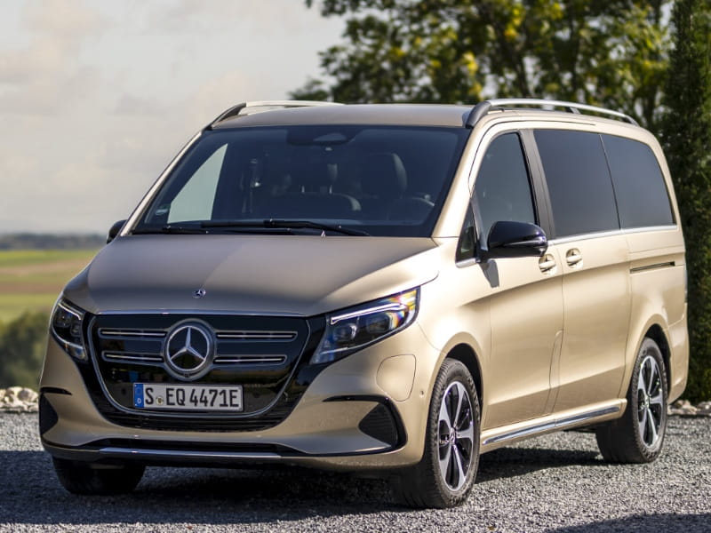 Formatki PPF do karoserii Mercedes-Benz EQV (2024) – zestaw