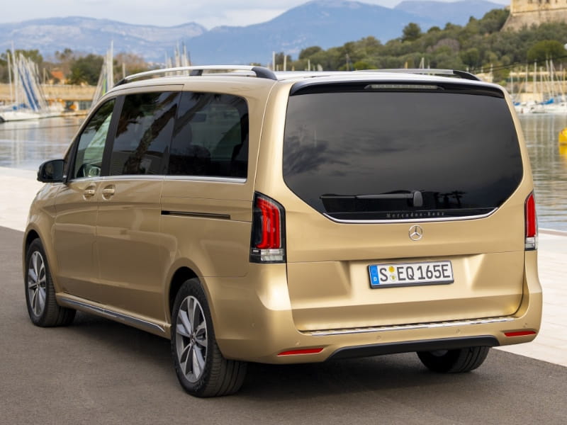 Formatki PPF do karoserii Mercedes-Benz EQV (2024) – zestaw