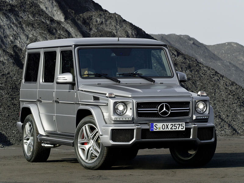Formatki PPF do karoserii Mercedes-Benz G (2012) AMG – zestaw