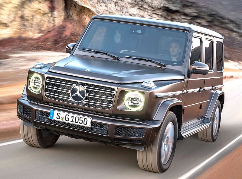 Formatki PPF do karoserii Mercedes-Benz G (2018) – zestaw