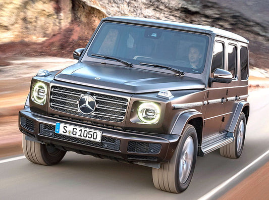 Formatki PPF do karoserii Mercedes-Benz G (2018) – zestaw