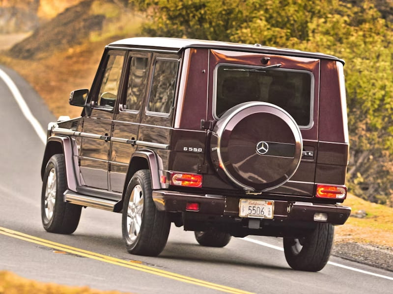 Formatki PPF do karoserii Mercedes-Benz G-class (2015) G550 – zestaw