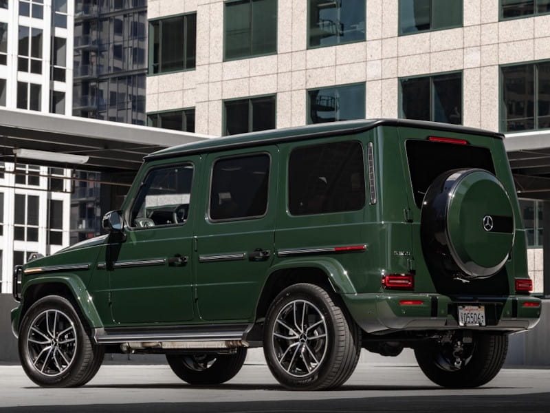Formatki PPF do karoserii Mercedes-Benz G-Class (2024) 550 – zestaw