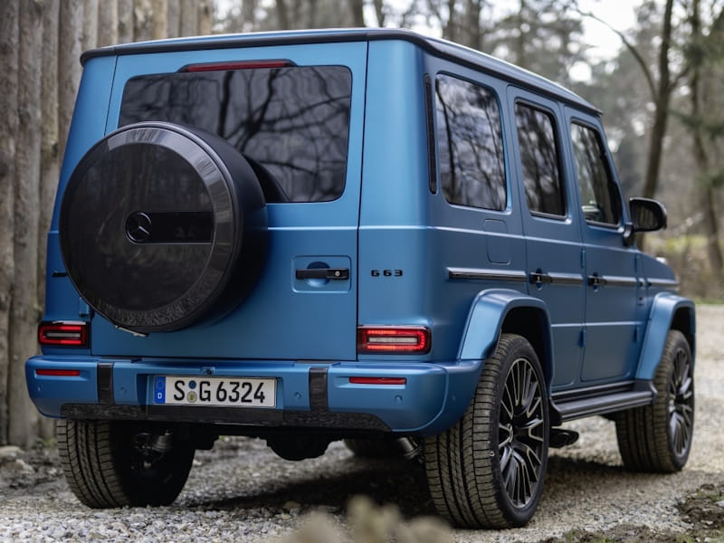 Formatki PPF do karoserii Mercedes-Benz G-class (2024) AMG 63 – zestaw