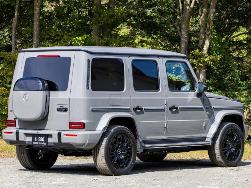 Formatki PPF do karoserii Mercedes-Benz G-Class (2024) AMG EQ-Technology – zestaw
