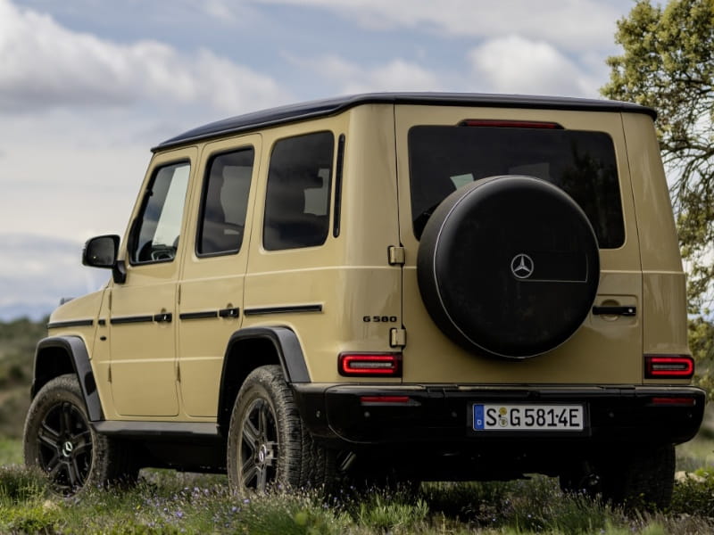 Formatki PPF do karoserii Mercedes-Benz G-Class (2024) EQ-Technology – zestaw