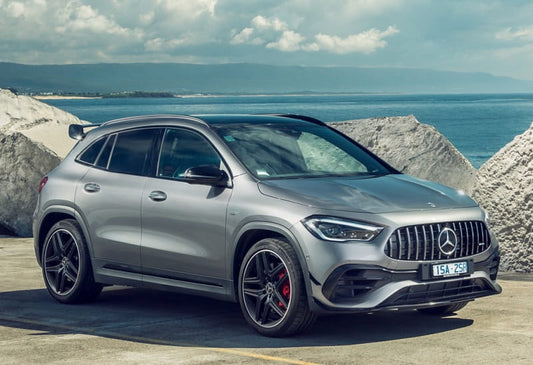 Formatki PPF do karoserii Mercedes-Benz GLA (2020) 45 S Aerodynamic Package – zestaw