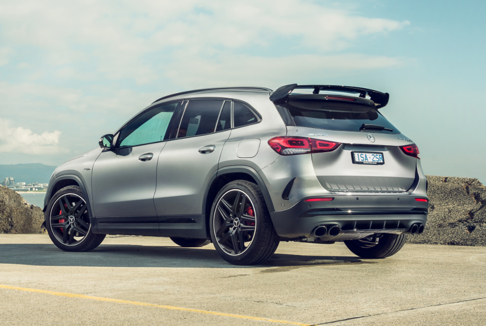 Formatki PPF do karoserii Mercedes-Benz GLA (2020) 45 S Aerodynamic Package – zestaw