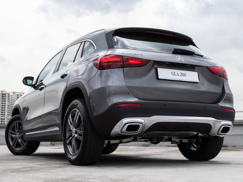 Formatki PPF do karoserii Mercedes-Benz GLA (2024) Base – zestaw