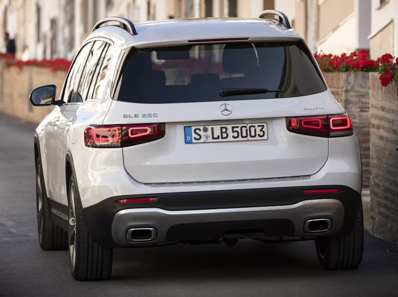 Formatki PPF do karoserii Mercedes-Benz GLB (2020) – zestaw