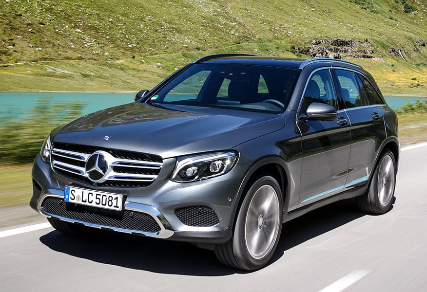 Formatki PPF do karoserii Mercedes-Benz GLC (2015) – zestaw