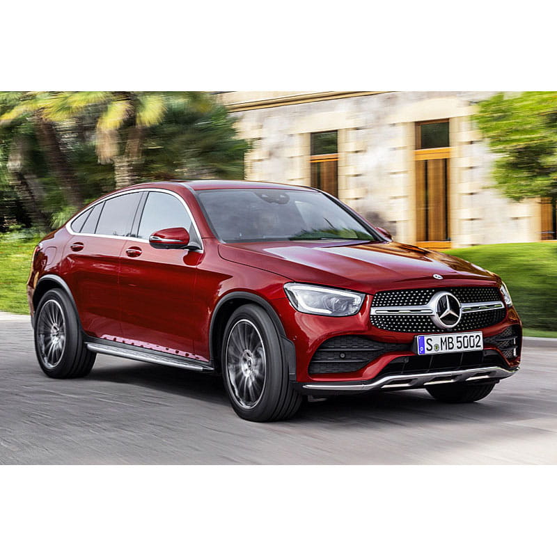 Formatki PPF do karoserii Mercedes-Benz GLC (2019) Coupe AMG – zestaw