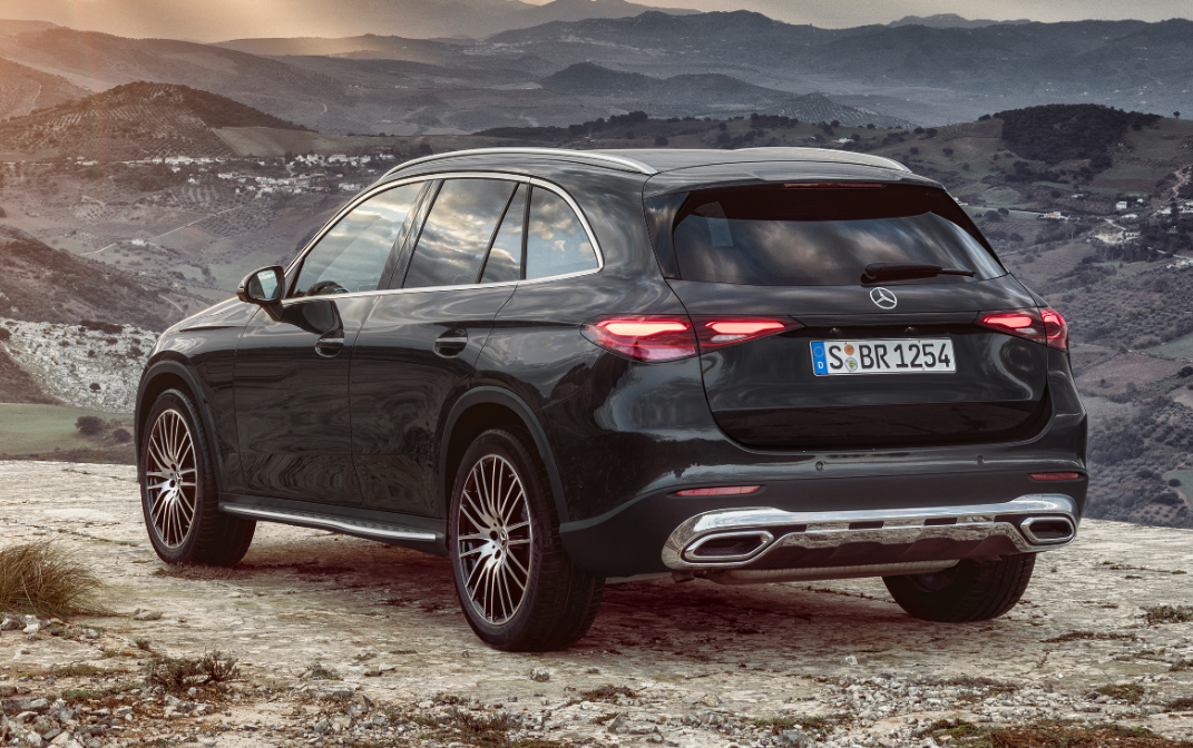 Formatki PPF do karoserii Mercedes-Benz GLC (2022) Avantgarde – zestaw