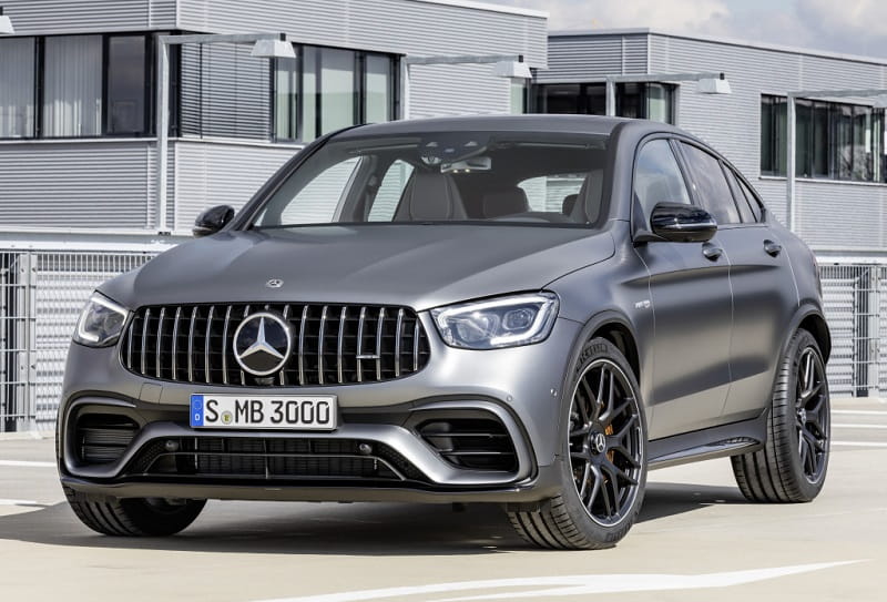 Formatki PPF do karoserii Mercedes-Benz GLC Coupe (2020) 63S AMG – zestaw