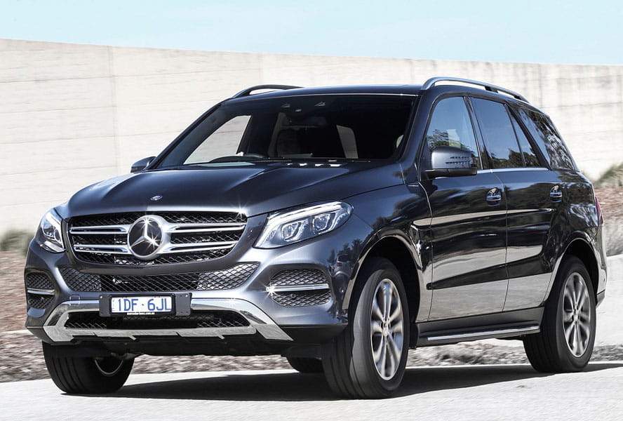 Formatki PPF do karoserii Mercedes-Benz GLE (2015) – zestaw