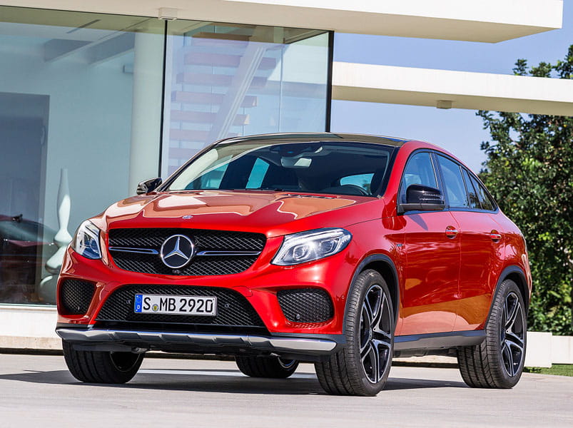 Formatki PPF do karoserii Mercedes-Benz GLE (2015) Coupe AMG – zestaw