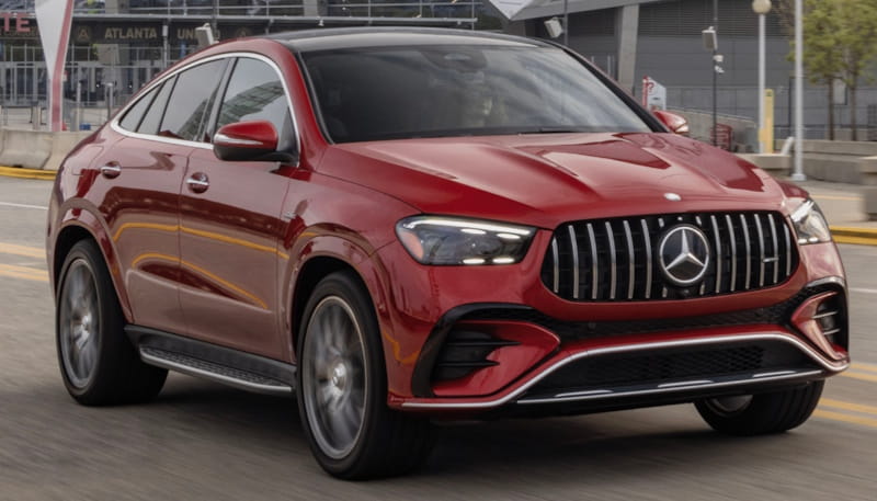 Formatki PPF do karoserii Mercedes-Benz GLE-Class (2023) Coupe AMG 53 – zestaw