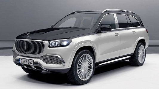 Formatki PPF do karoserii Mercedes-Benz GLS (2020) Maybach – zestaw
