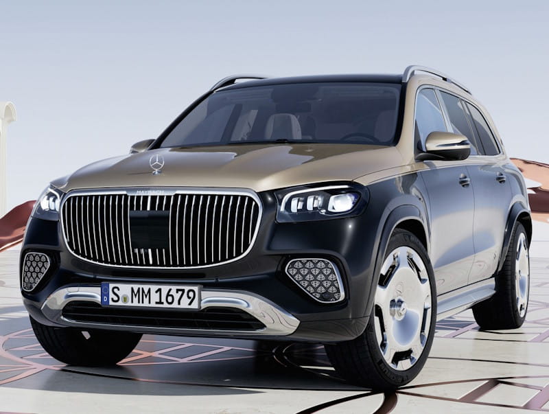 Formatki PPF do karoserii Mercedes-Benz GLS (2023) Maybach – zestaw