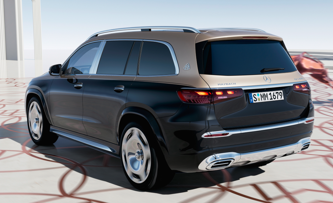 Formatki PPF do karoserii Mercedes-Benz GLS (2023) Maybach – zestaw