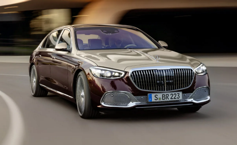 Formatki PPF do karoserii Mercedes-Benz S (2021) Maybach – zestaw