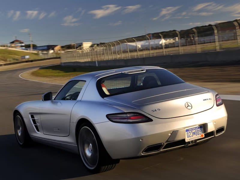 Formatki PPF do karoserii Mercedes-Benz SLS (2011) – zestaw