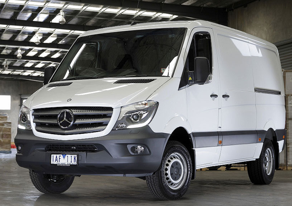 Formatki PPF do karoserii Mercedes-Benz Sprinter (2013) – zestaw