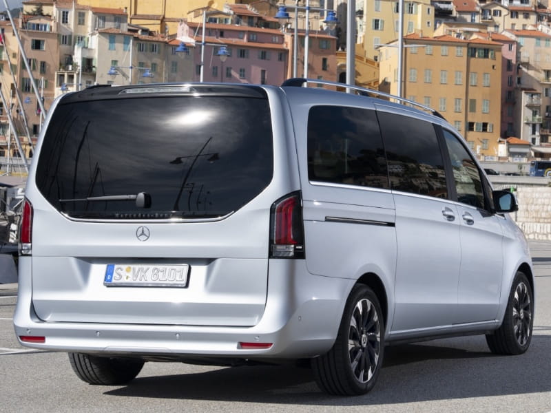 Formatki PPF do karoserii Mercedes-Benz V-Class (2024) – zestaw