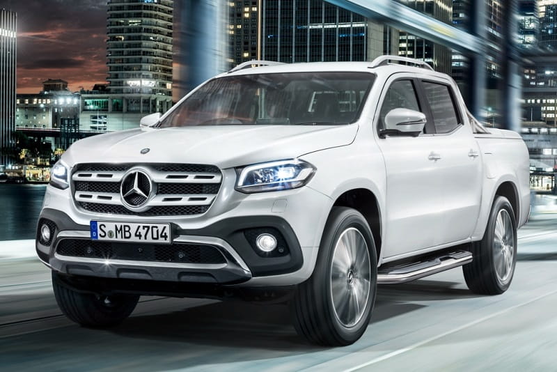 Formatki PPF do karoserii Mercedes-Benz X (2018) – zestaw