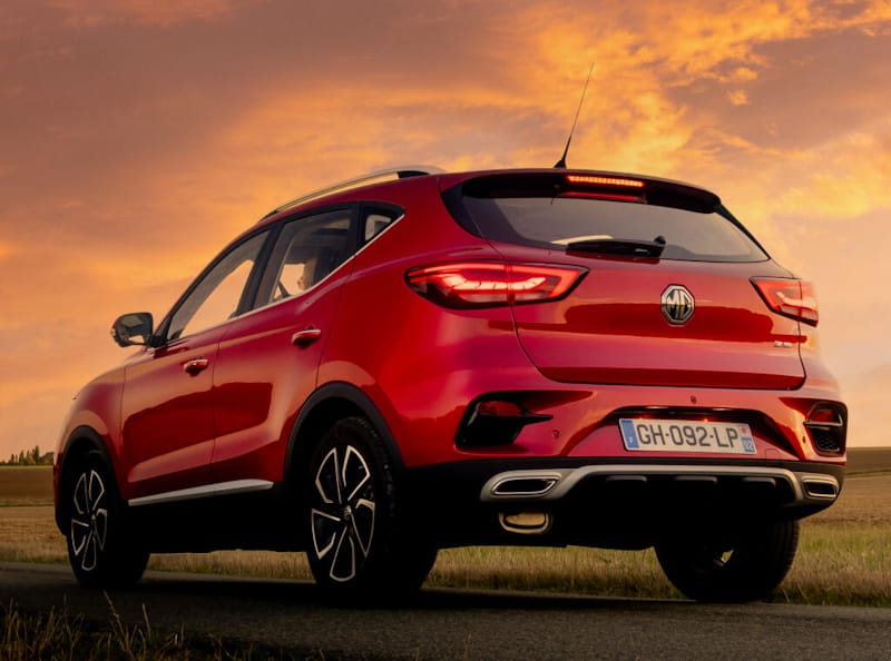 Formatki PPF do karoserii MG ZS (2022) – zestaw