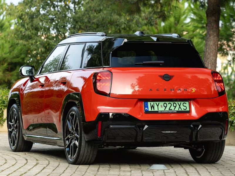 Formatki PPF do karoserii Mini Aceman (2024) SE JCW Package – zestaw