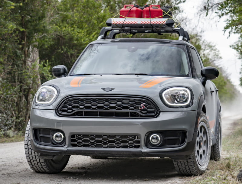 Formatki PPF do karoserii Mini Cooper S Countryman All4 (2017) – zestaw