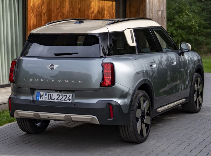 Formatki PPF do karoserii Mini Countryman (2024) C – zestaw