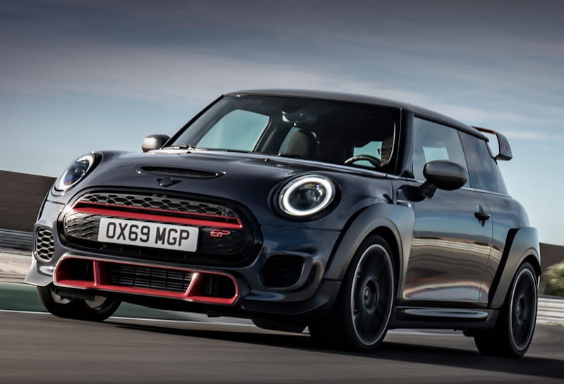 Formatki PPF do karoserii Mini John Cooper Works (2020) GP – zestaw