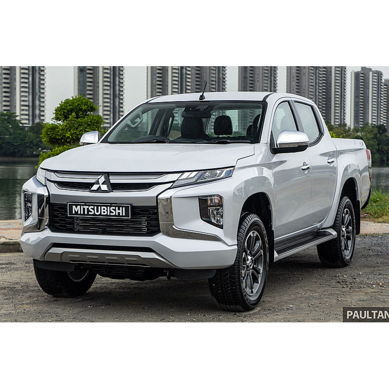Formatki PPF do karoserii Mitsubishi L200 (2019) (с решеткой и хромом) – zestaw