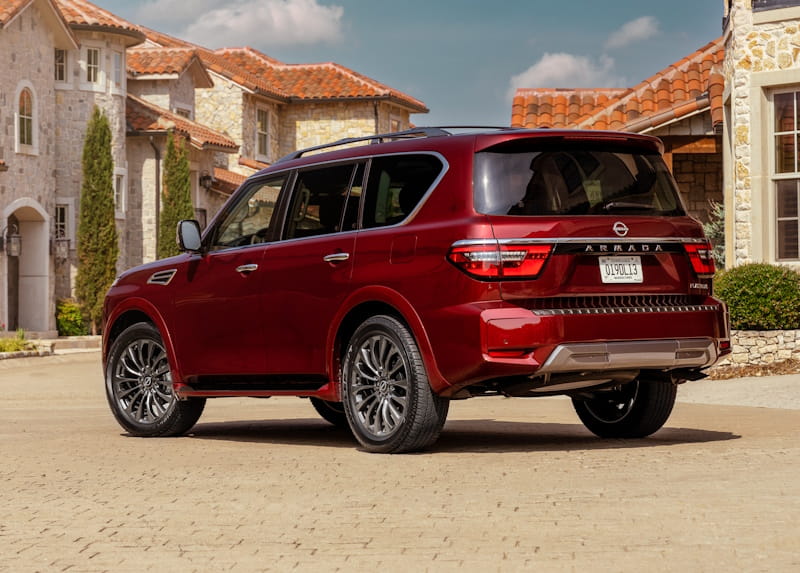 Formatki PPF do karoserii Nissan Armada (2021) – zestaw