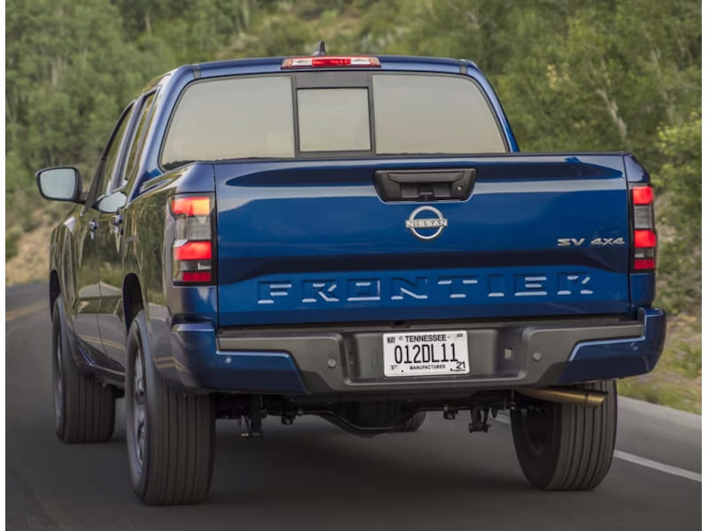 Formatki PPF do karoserii Nissan Frontier (2021) – zestaw