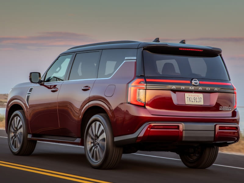 Formatki PPF do karoserii Nissan Armada (2025) Platinum – zestaw