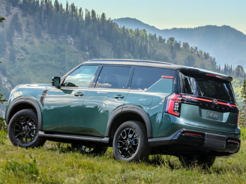 Formatki PPF do karoserii Nissan Armada (2025) PRO-4X – zestaw