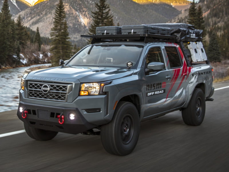 Formatki PPF do karoserii Nissan Frontier (2021) Overland – zestaw