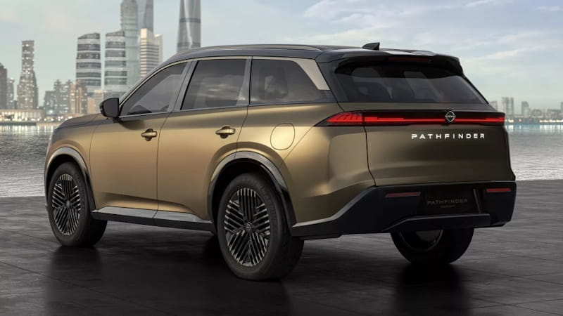 Formatki PPF do karoserii Nissan Pathfinder (2024) china – zestaw