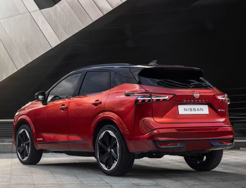 Formatki PPF do karoserii Nissan Qashqai (2024) – zestaw