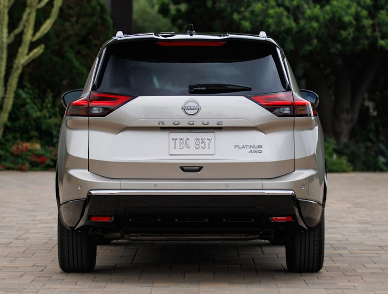 Formatki PPF do karoserii Nissan Rogue Platinum (2024) – zestaw