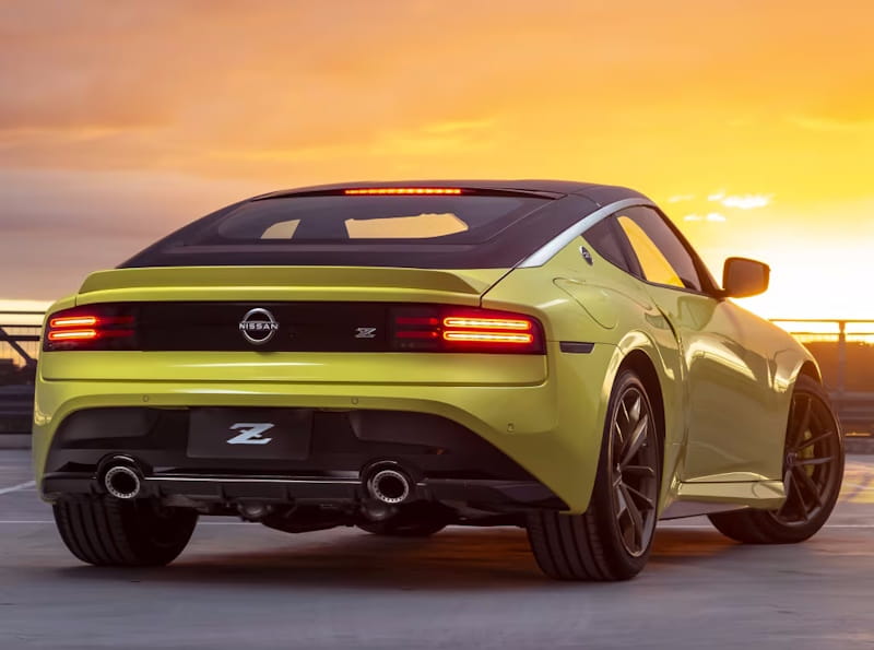 Formatki PPF do karoserii Nissan Z (2023) Coupe – zestaw