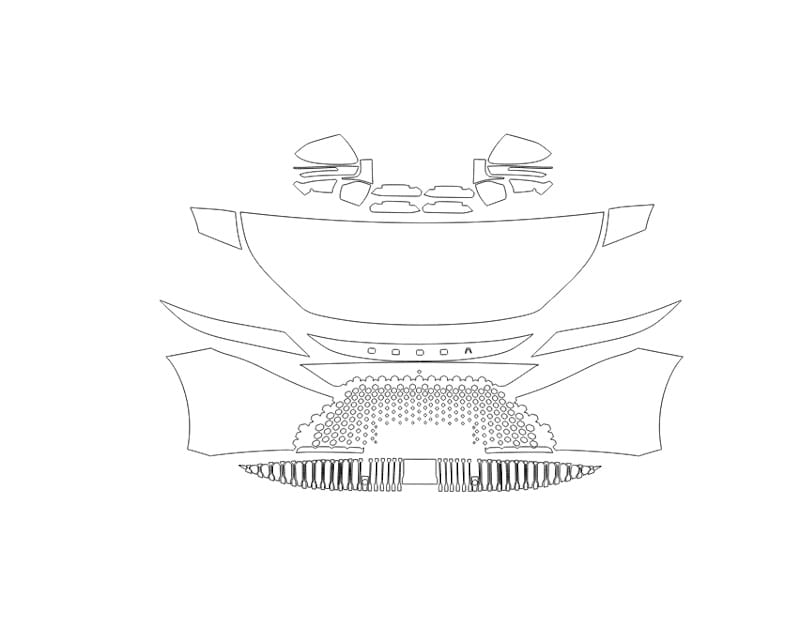 Formatki PPF do karoserii Omoda C7 (2025) – zestaw