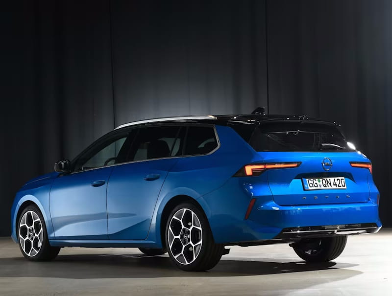 Formatki PPF do karoserii Opel Astra (2022) Sports Tourer Ultimate – zestaw