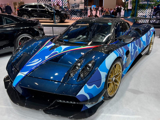 Formatki PPF do karoserii Pagani Huayra (2022) Roadster BC – zestaw