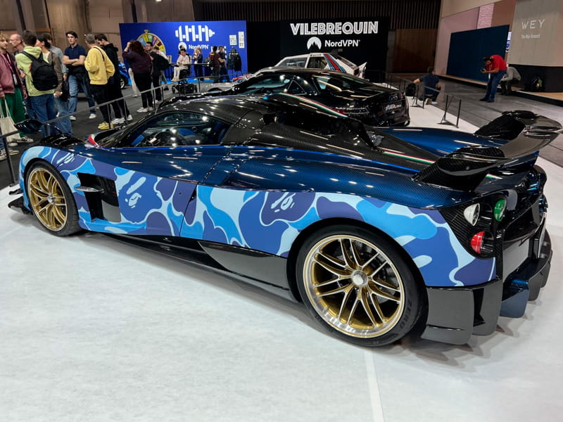 Formatki PPF do karoserii Pagani Huayra (2022) Roadster BC – zestaw