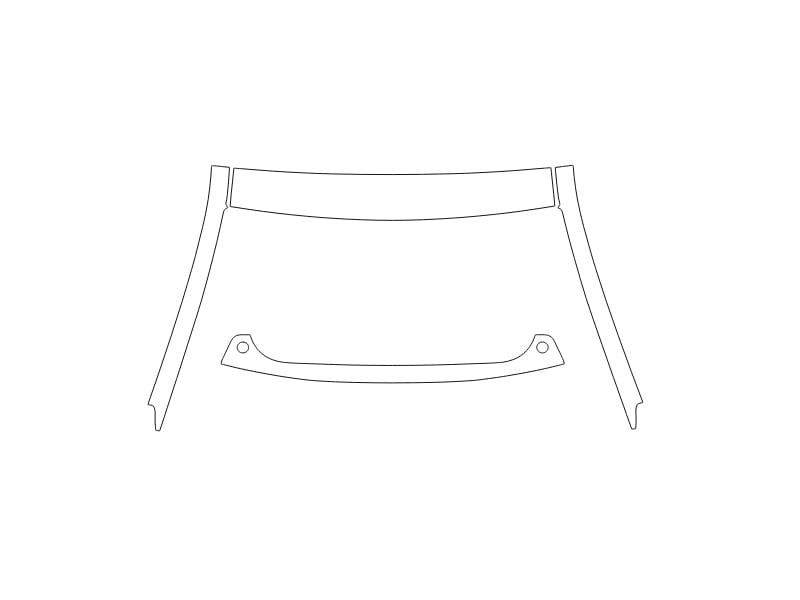 Formatki PPF do karoserii Peugeot 3008 (2025) – zestaw