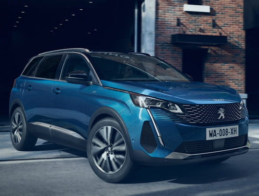 Formatki PPF do karoserii Peugeot 5008 (2020) GT – zestaw